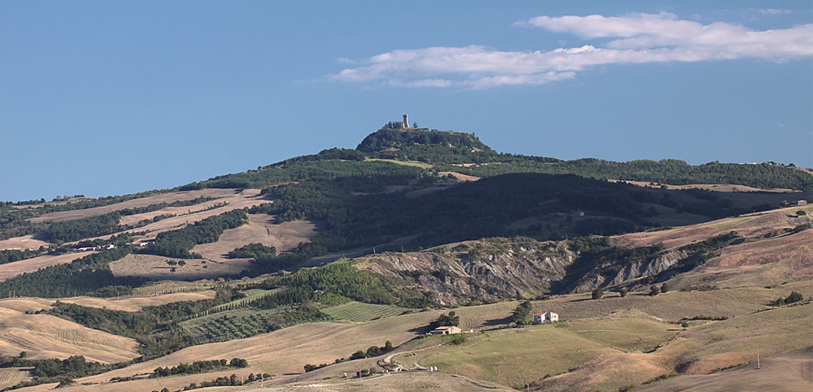 Le crete senesi e la val d'orcia